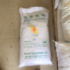 亞硫酸鈉，Na2SO3